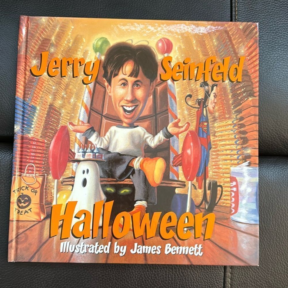 Jerry Seinfeld Halloween Hardcover Book.